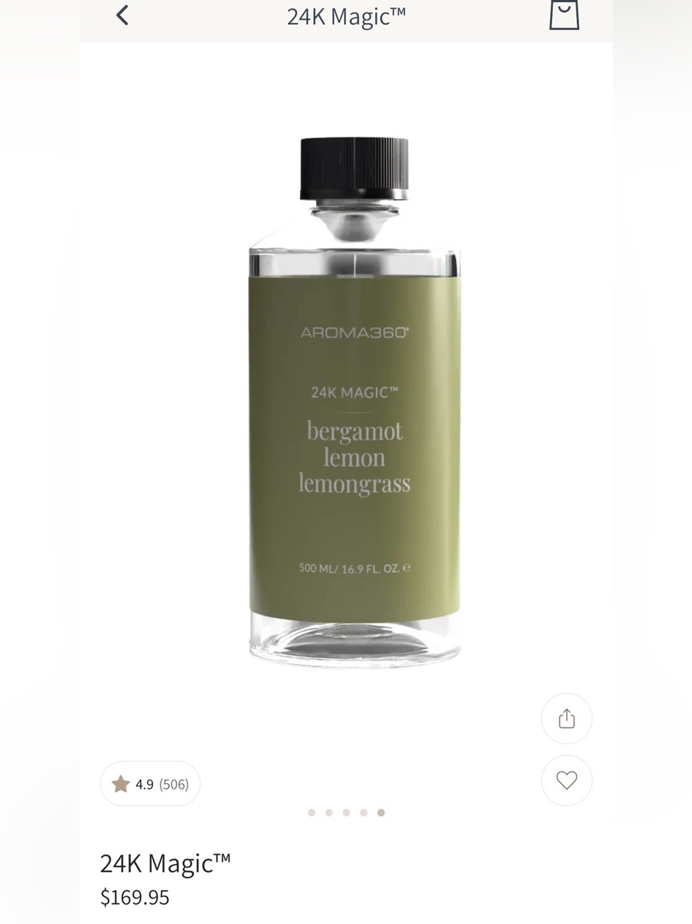 Aroma 360 oils
